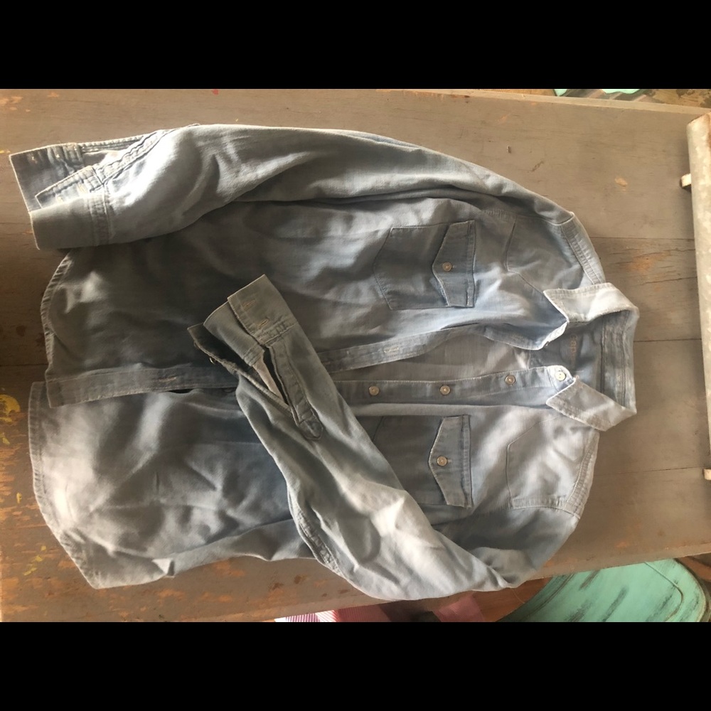 Gap long sleeve denim shirt